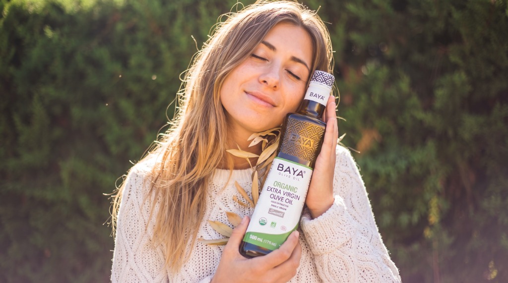 BAYA Organic Extra Virgin Olive Oil in Mediterranean Grove