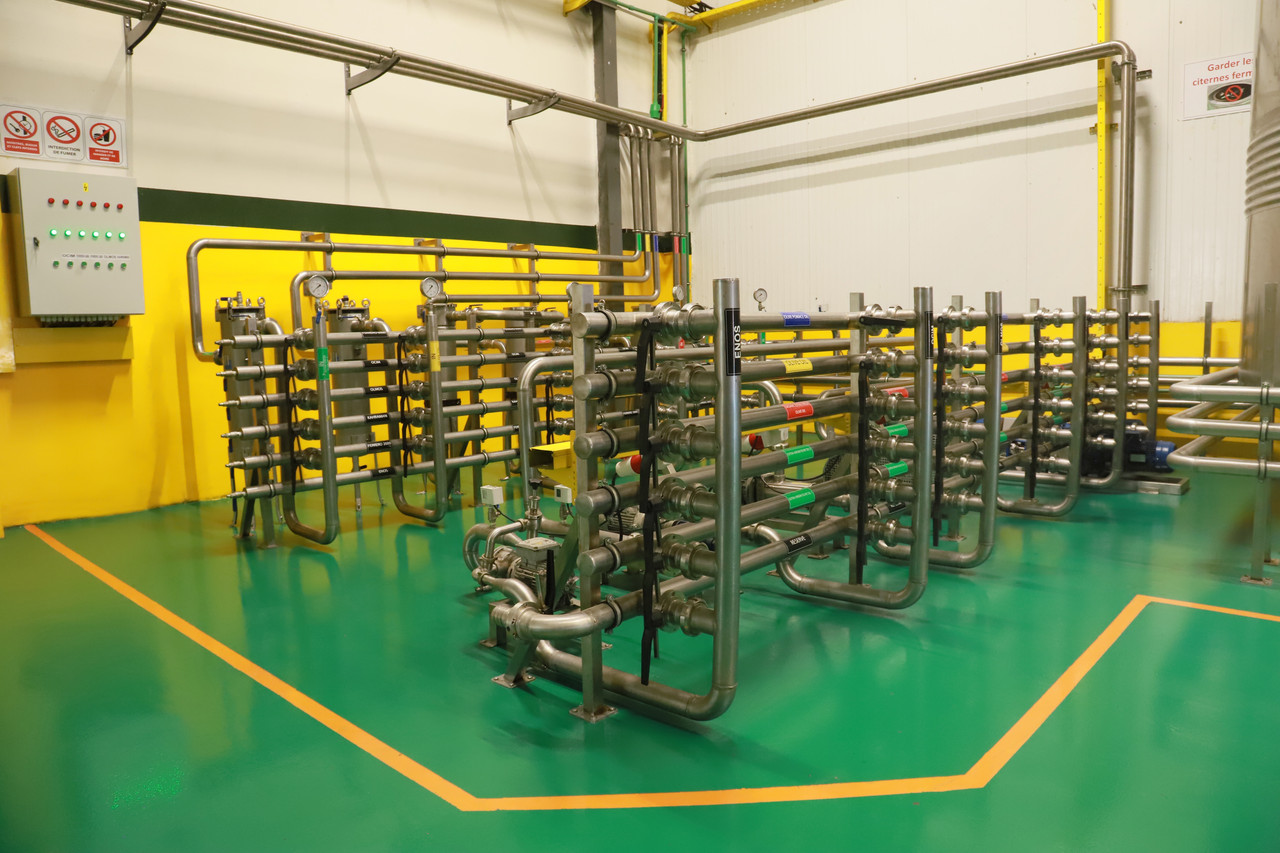 Sanitary Manifold Room Overview
